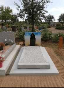 cimetiere en marbrerie granite