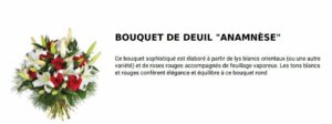 bouquet de deuil anamnese